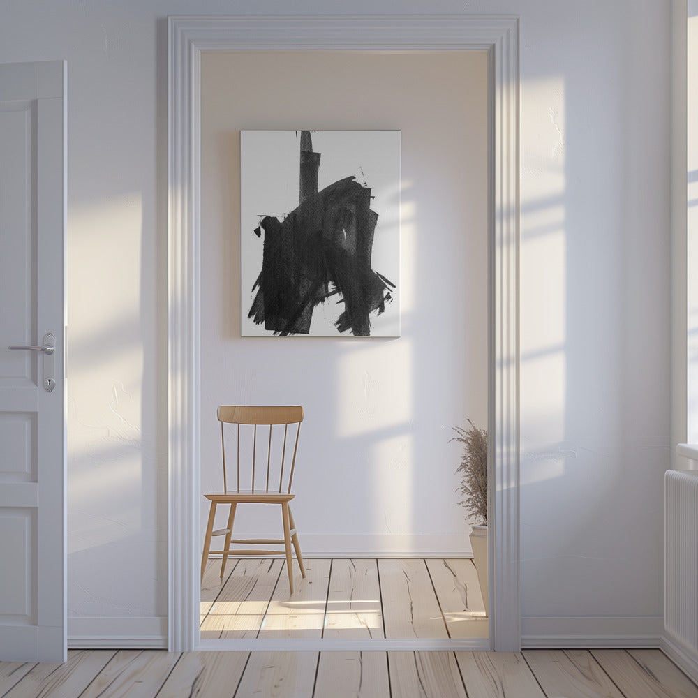 Chaotische Striche | Leinwand