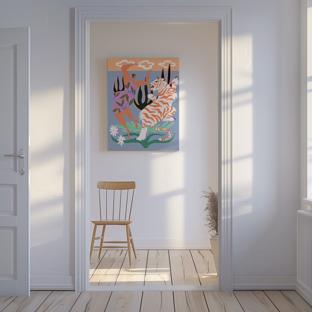 Hello Tiger | Canvas