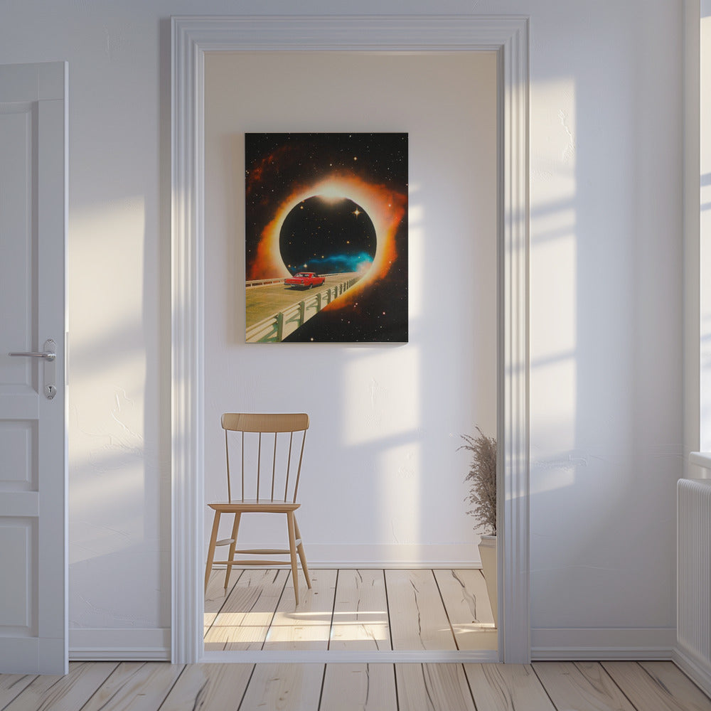 Eine Weltraumreise beginnt | Leinwand