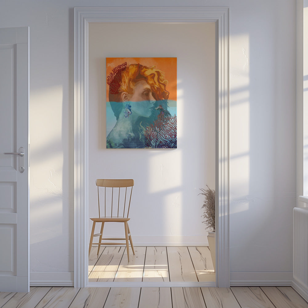 Oceanic Duality | Canvas