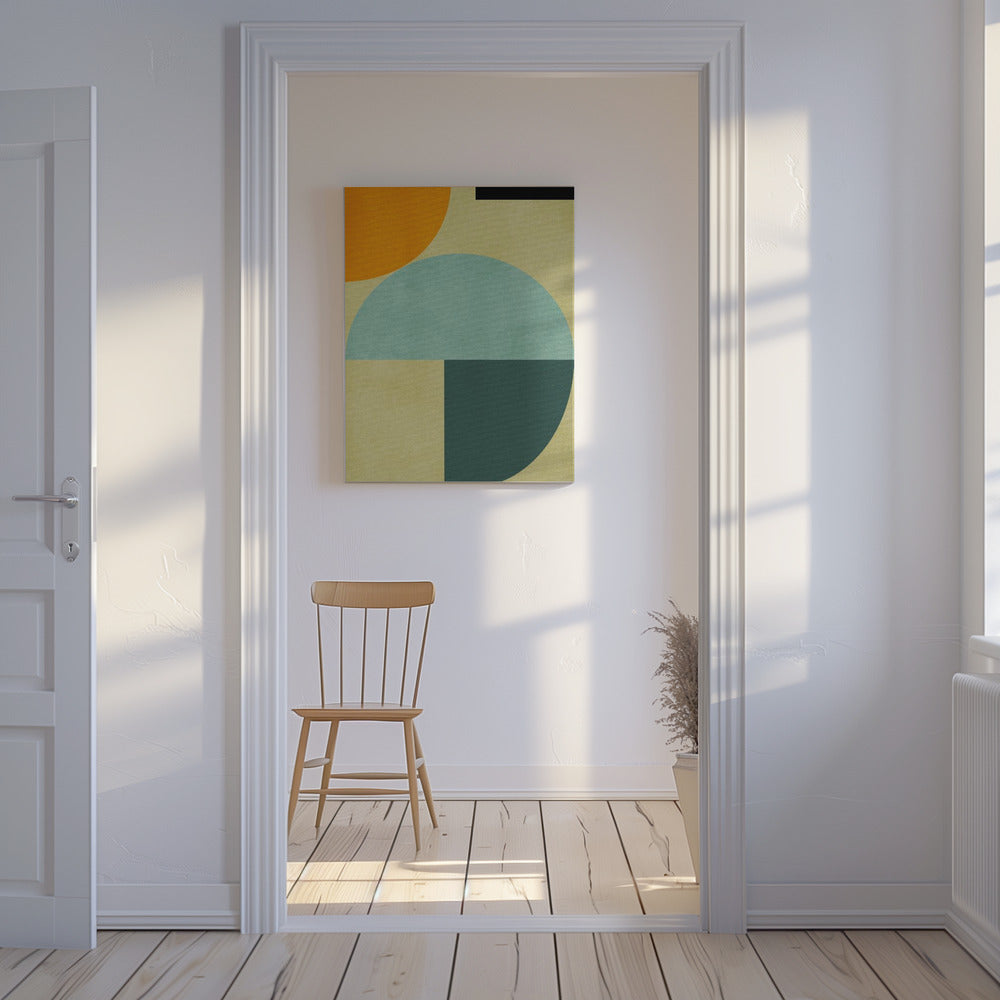 Rainbow Plus Shapes3 | Canvas