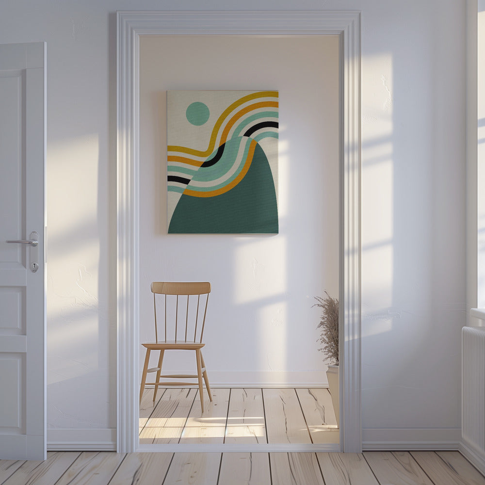 Rainbow Plus Shapes2 | Canvas