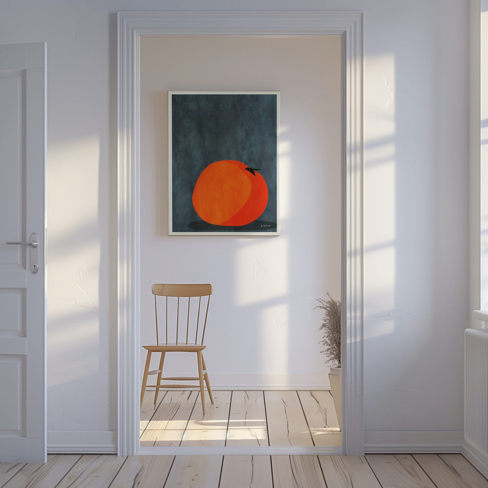 Ruhig schlafender Apfel | Leinwand