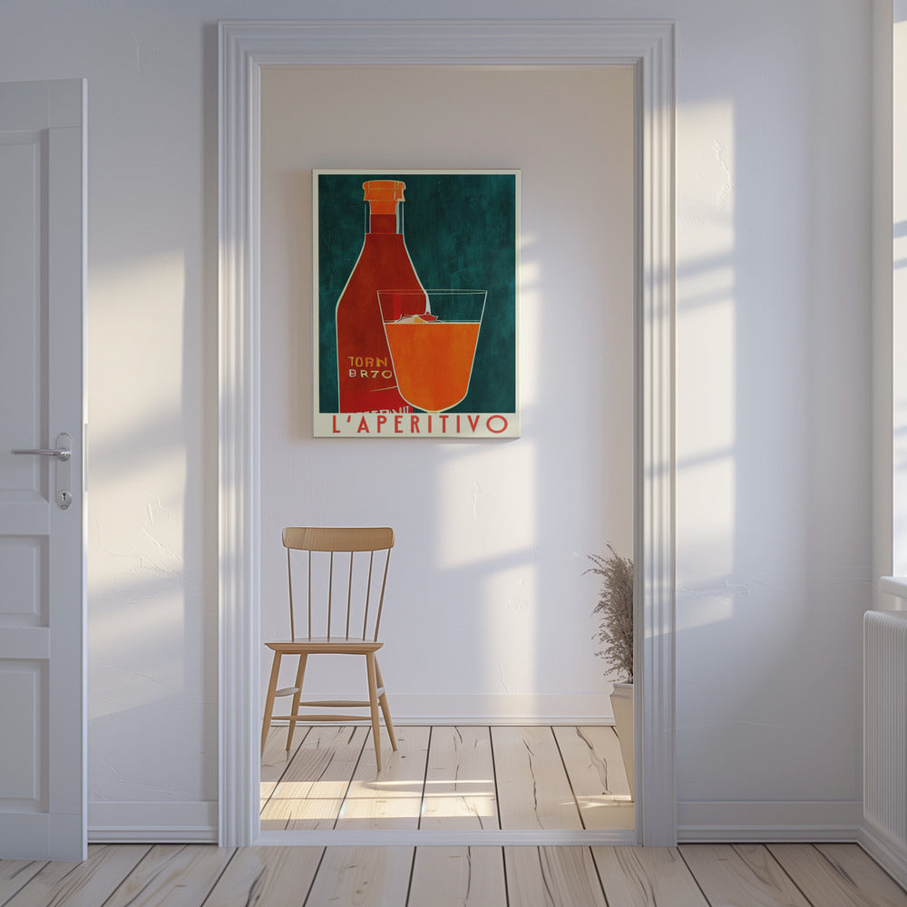 Der Aperitif | Leinwand
