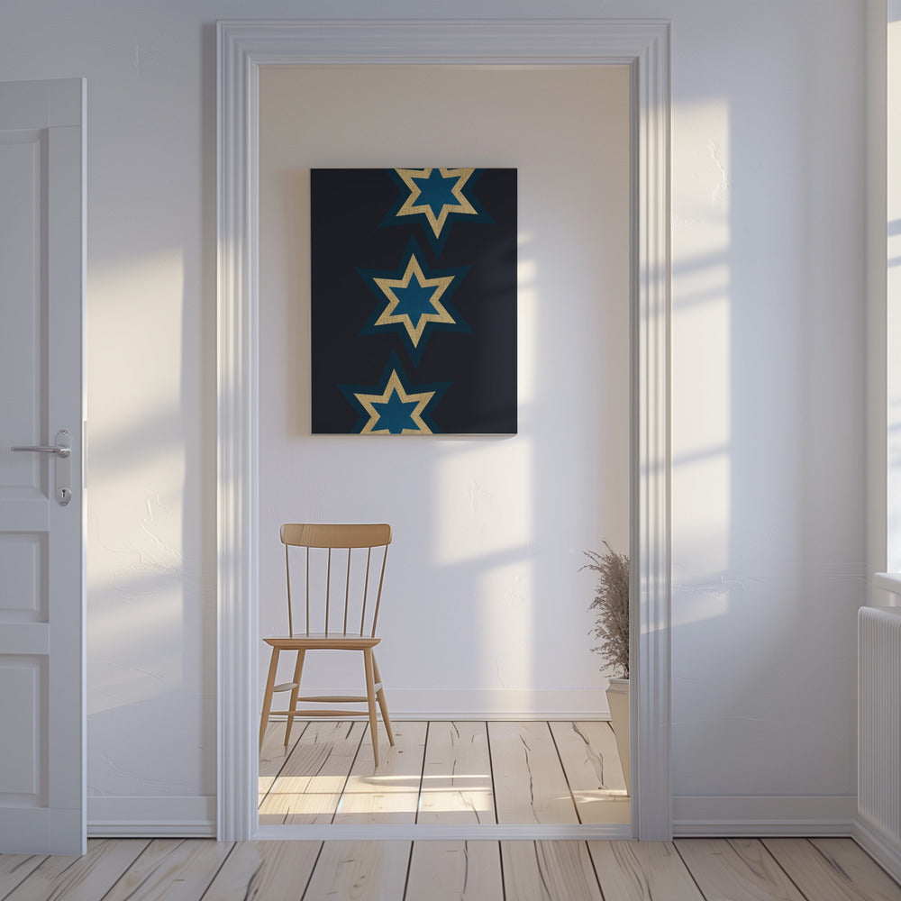 Helle Lichter als Wegweiser (Vers 2) | Leinwand