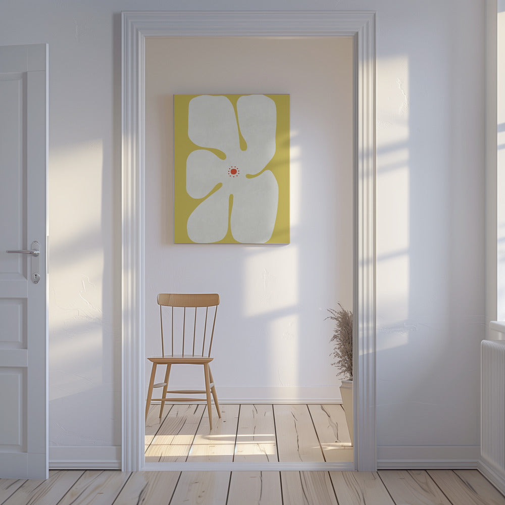 White Poppy Flower | Canvas