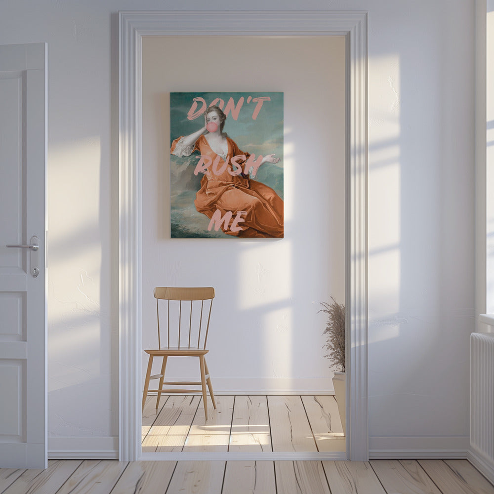 Dontrushmeorange Ratioiso | Leinwand