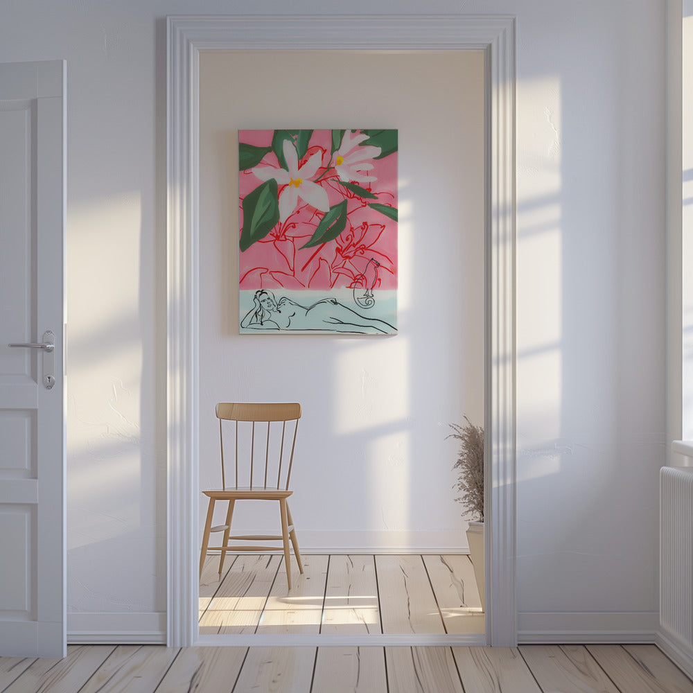 Katzenhafter Sommer | Leinwand