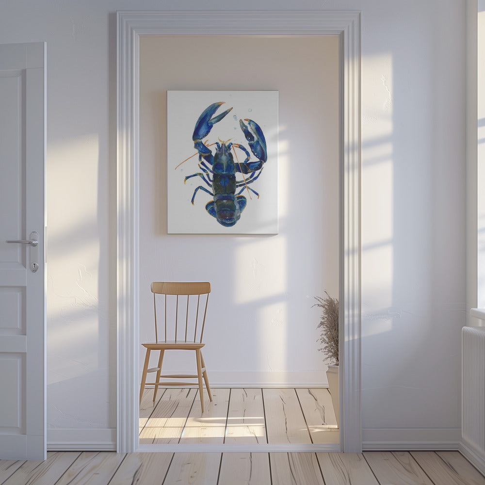 A Blue Lobster | Canvas