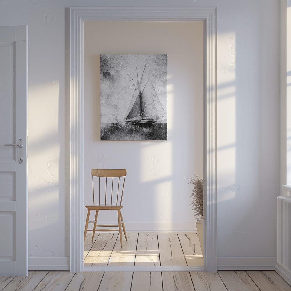 Ich segle | Leinwand