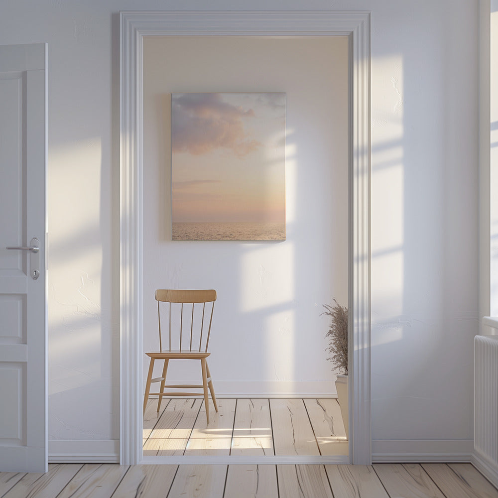 Pastellfarbener Sonnenuntergang | Leinwand