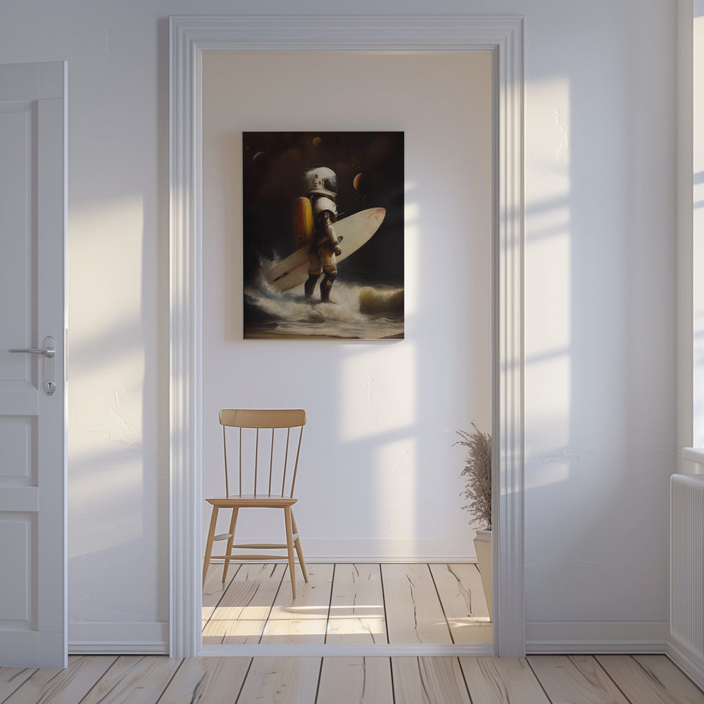 My Space Surfing Day | Canvas