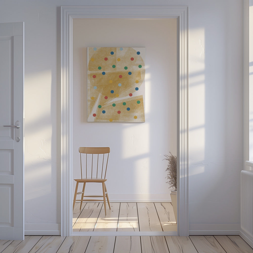 Polka Dot Harmonie | Leinwand