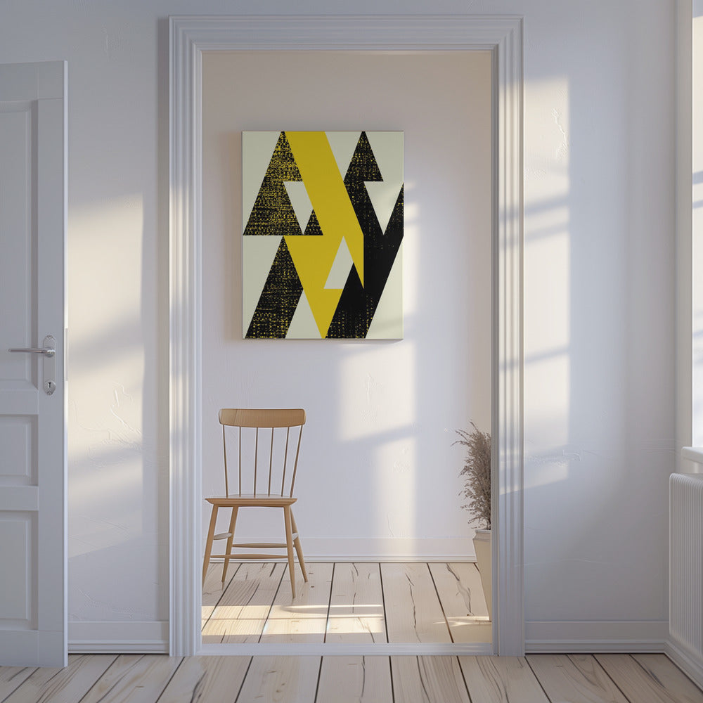 Abstrakte geometrische Formen | Leinwand