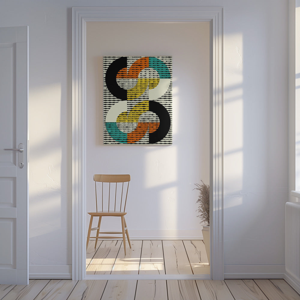 Geometrische Symphonie | Leinwand