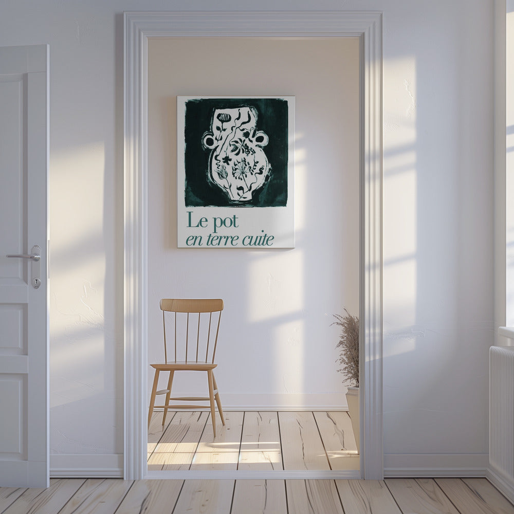 Le Pot De Terre Cuite | Leinwand
