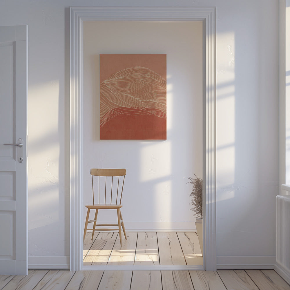 Abstrakt Von der Straße | Leinwand