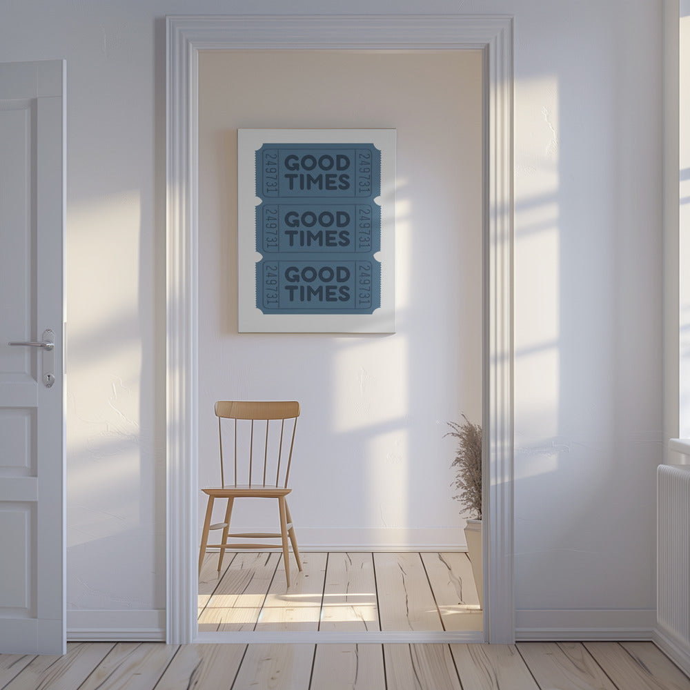 Blue Good Times | Canvas