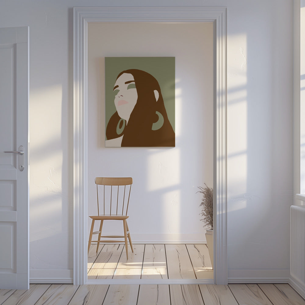 70er Jahre Stil | Leinwand