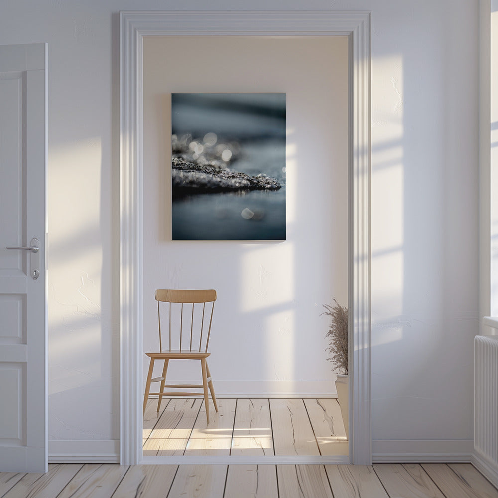 Waves and Glitter | Canvas