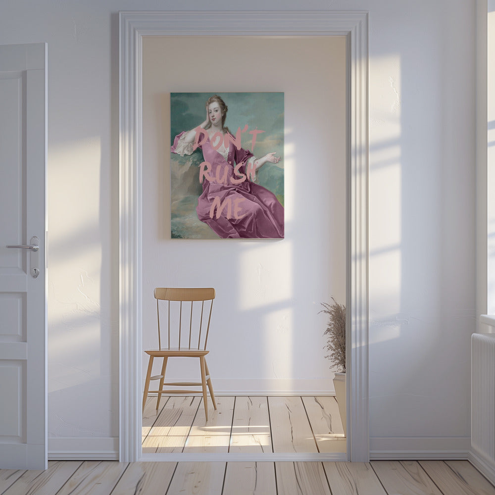 Dontrushmepink Verhältnis2x3 | Leinwand