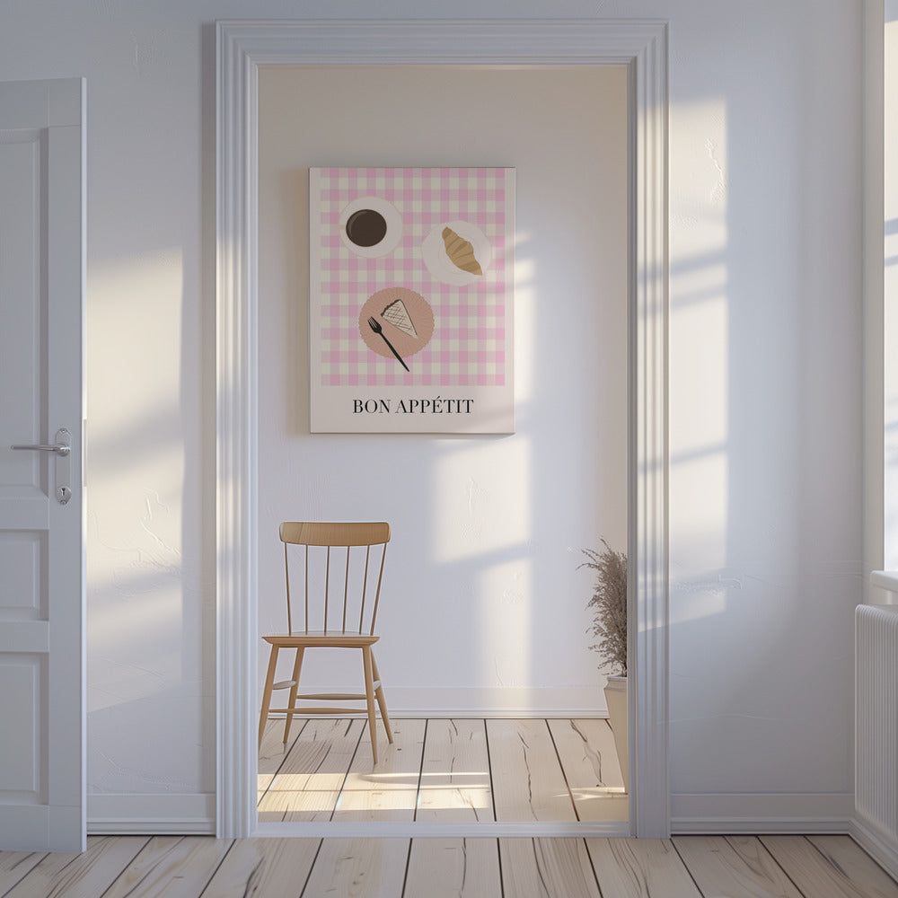 Bonappetitpink Ratioiso | Leinwand
