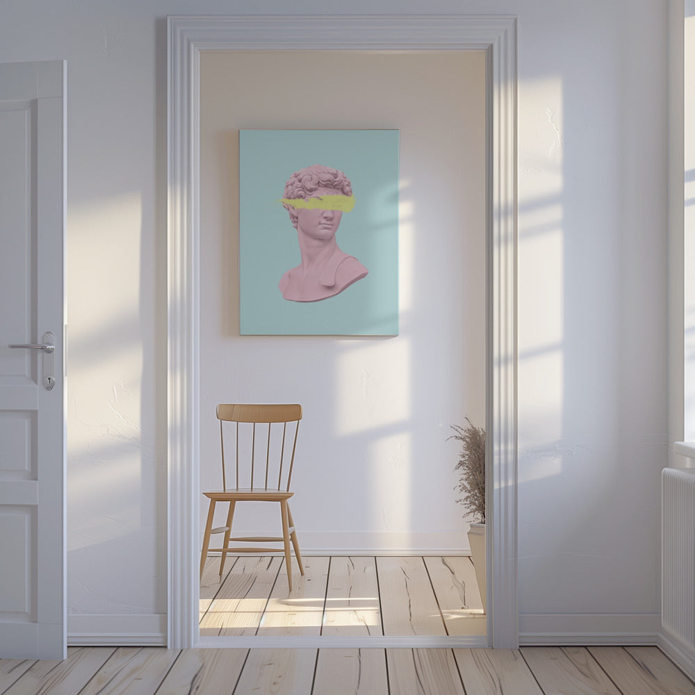 Davidbluepink Ratioiso | Leinwand
