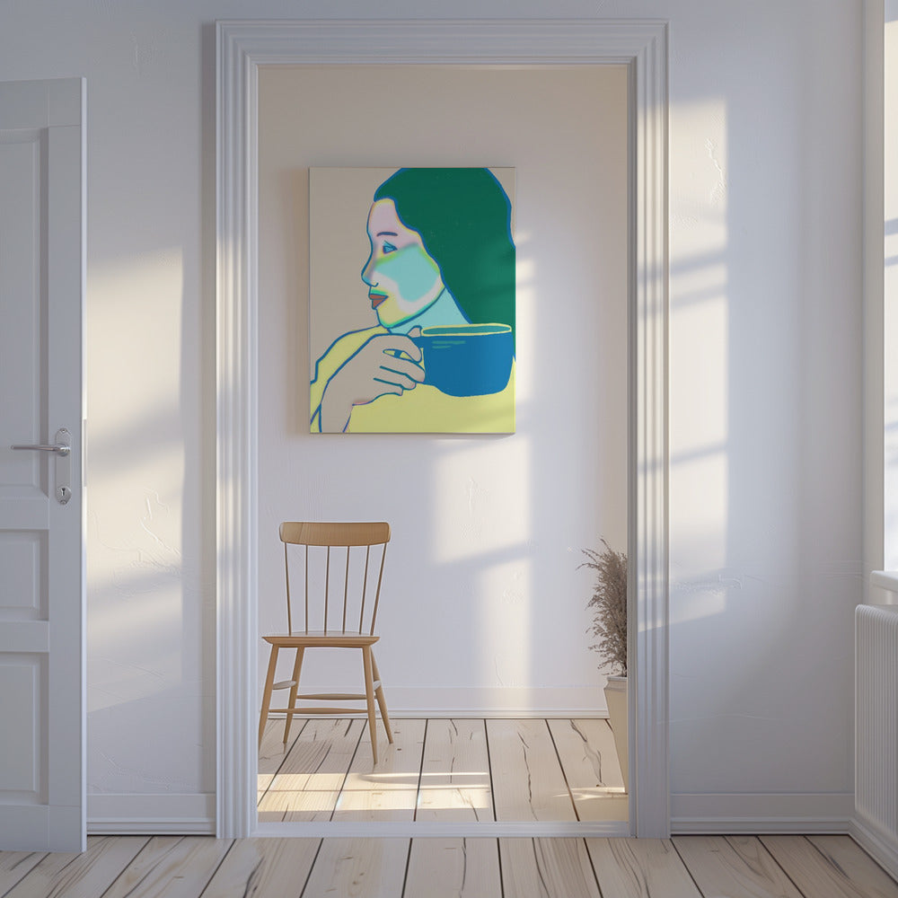 Kaffeeliebhaber | Leinwand
