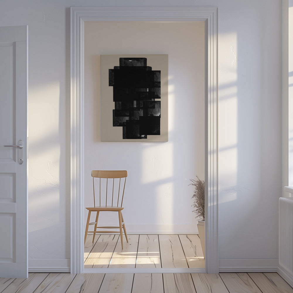 Schattige Struktur | Leinwand