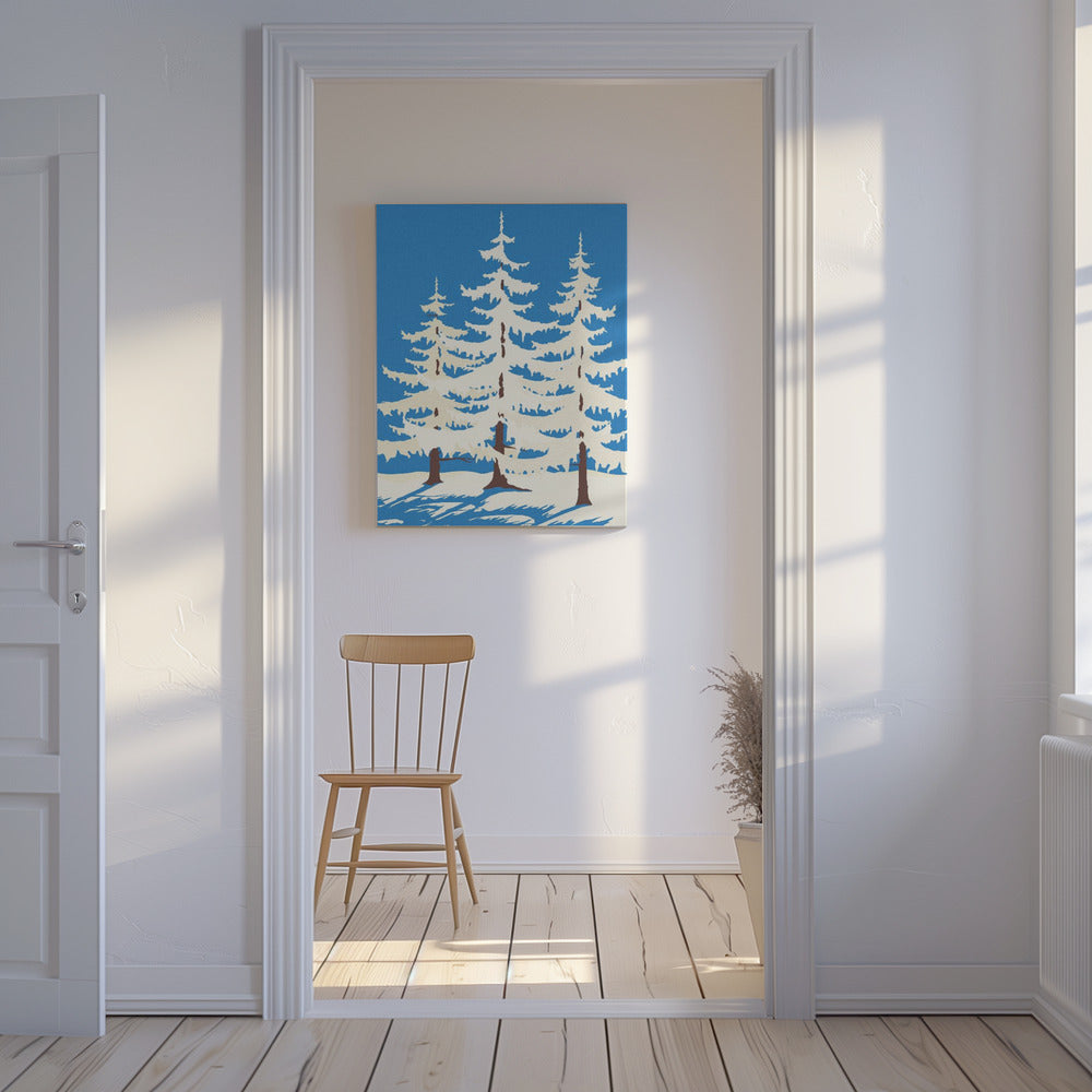 Harzer Winterbäume | Leinwand