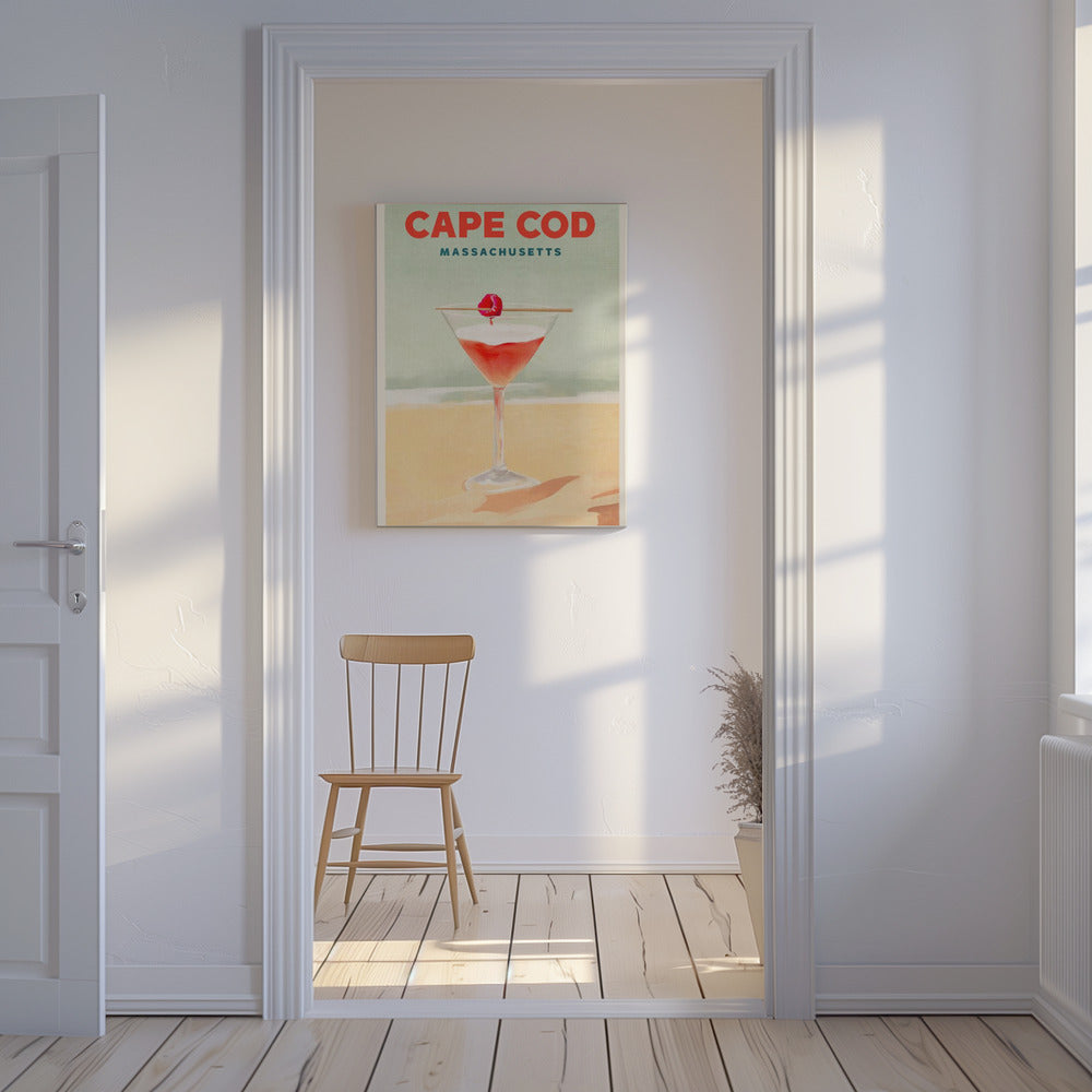 Cape Cod Cocktail Großes Poster | Leinwand