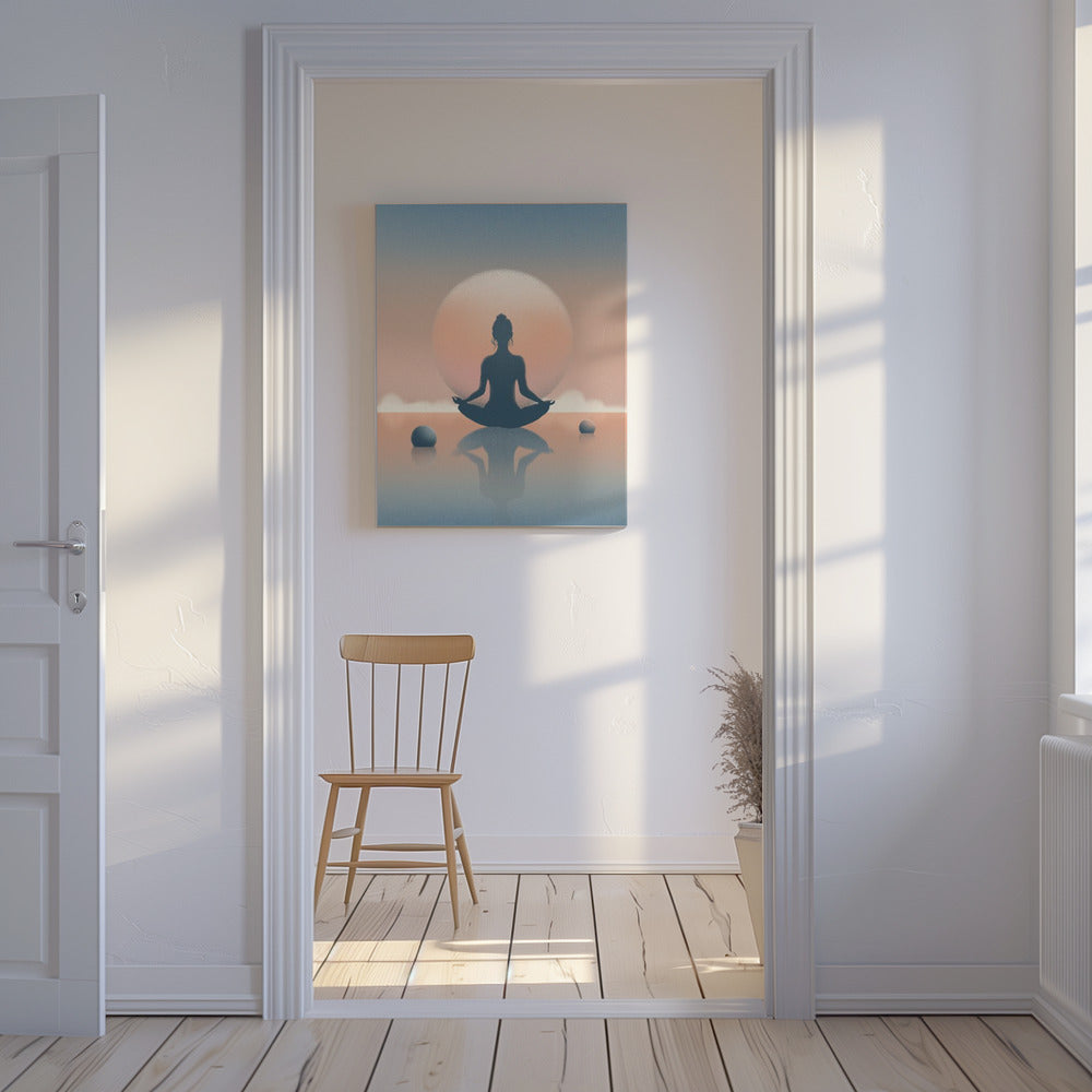 Sonnenuntergangsgedanken | Leinwand