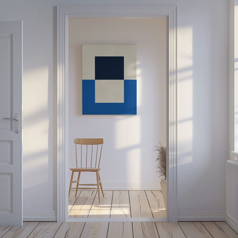 Überlappende Geometrie 6 | Leinwand