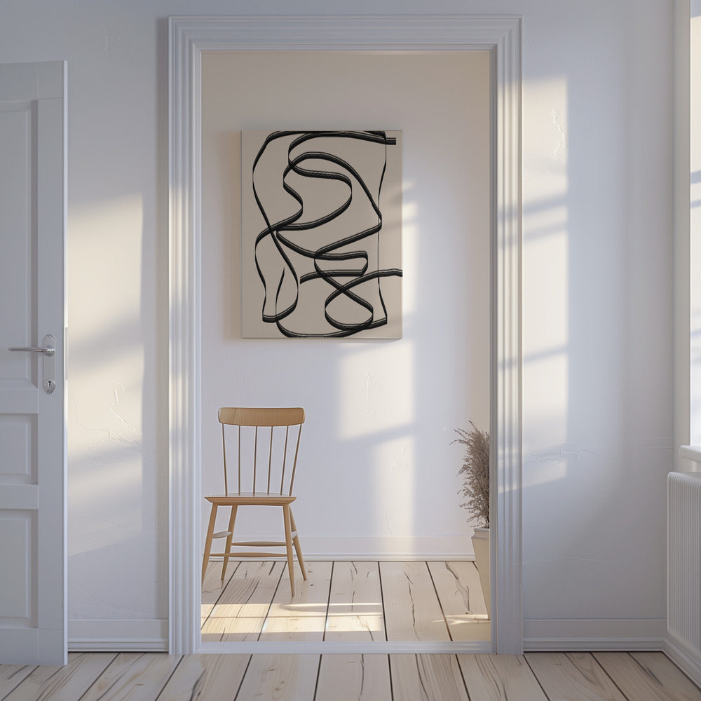 Flowing Lines Maze | Canvas