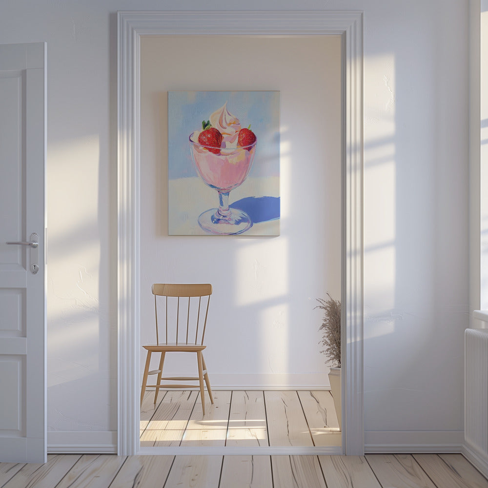 Strawberry Milk Shake | Canvas