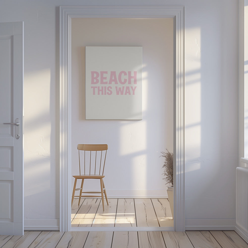 Strand entlang | Leinwand