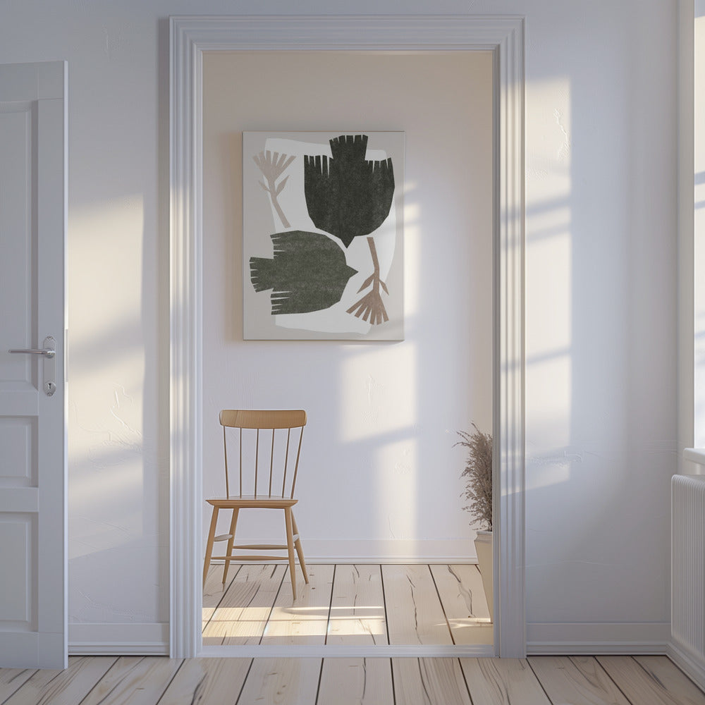 Abstract Birds Flight | Canvas