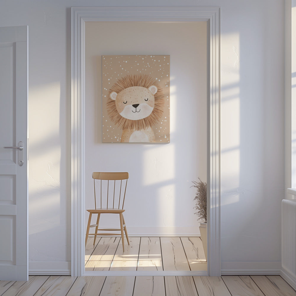 Dreamy Lion | Canvas