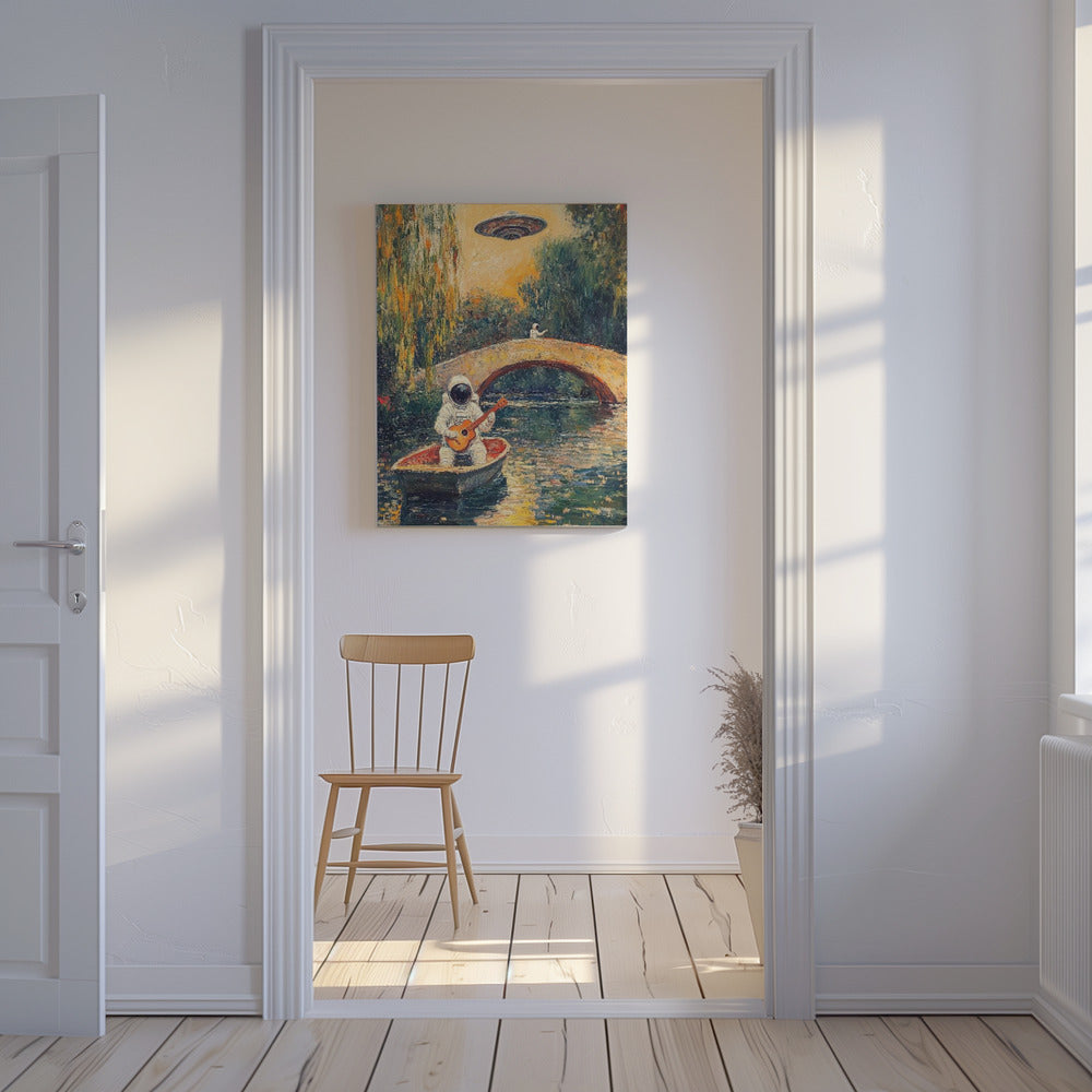 Ballade zum Fluss | Leinwand