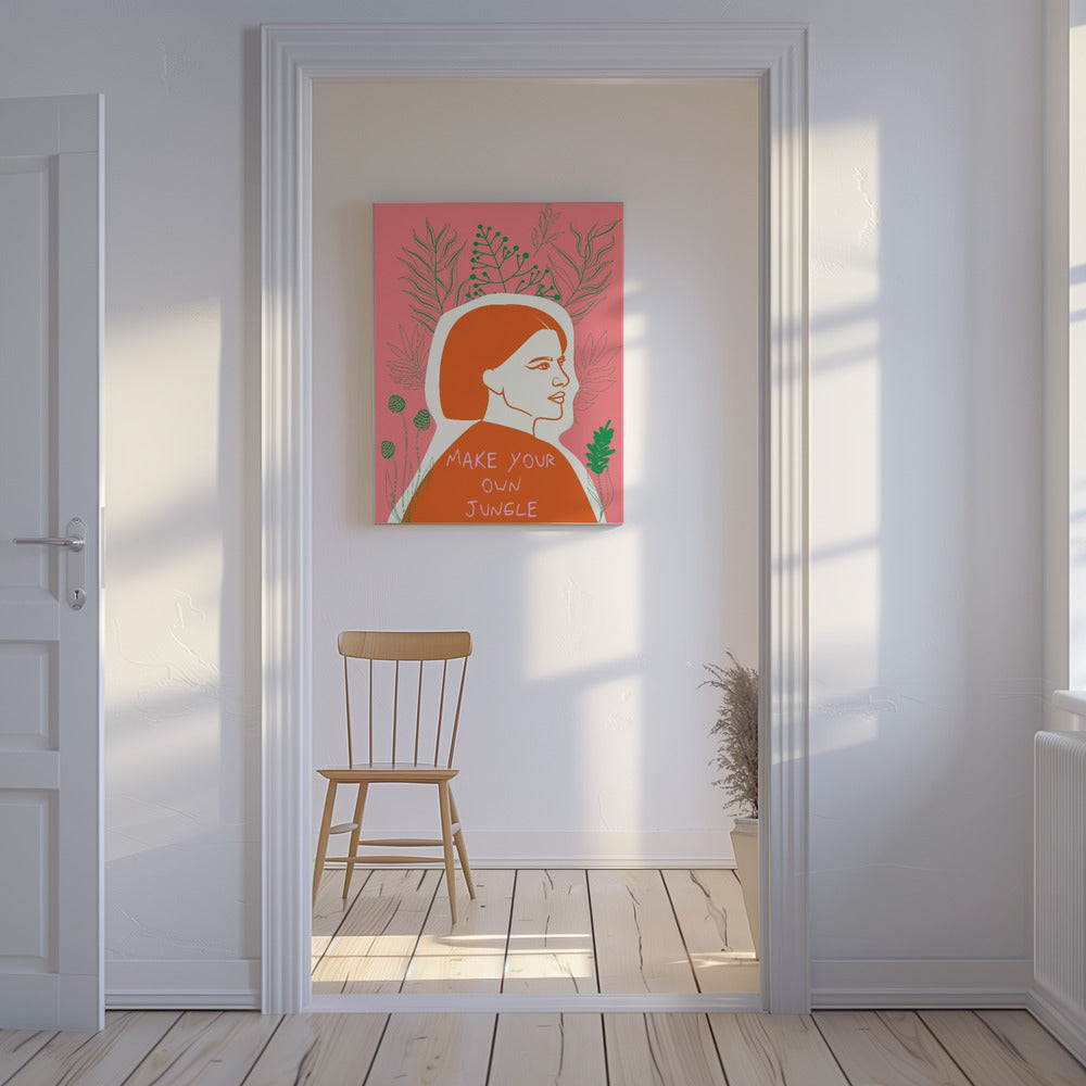 Erschaffe deinen Dschungel | Leinwand