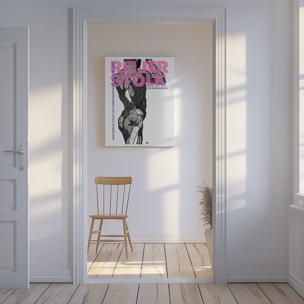Muscular Elegance | Canvas