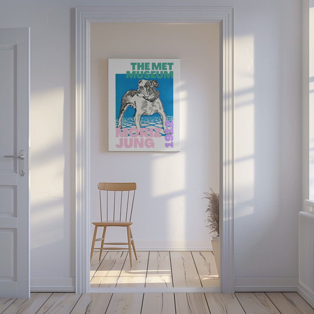 Skizze einer Bulldogge | Leinwand