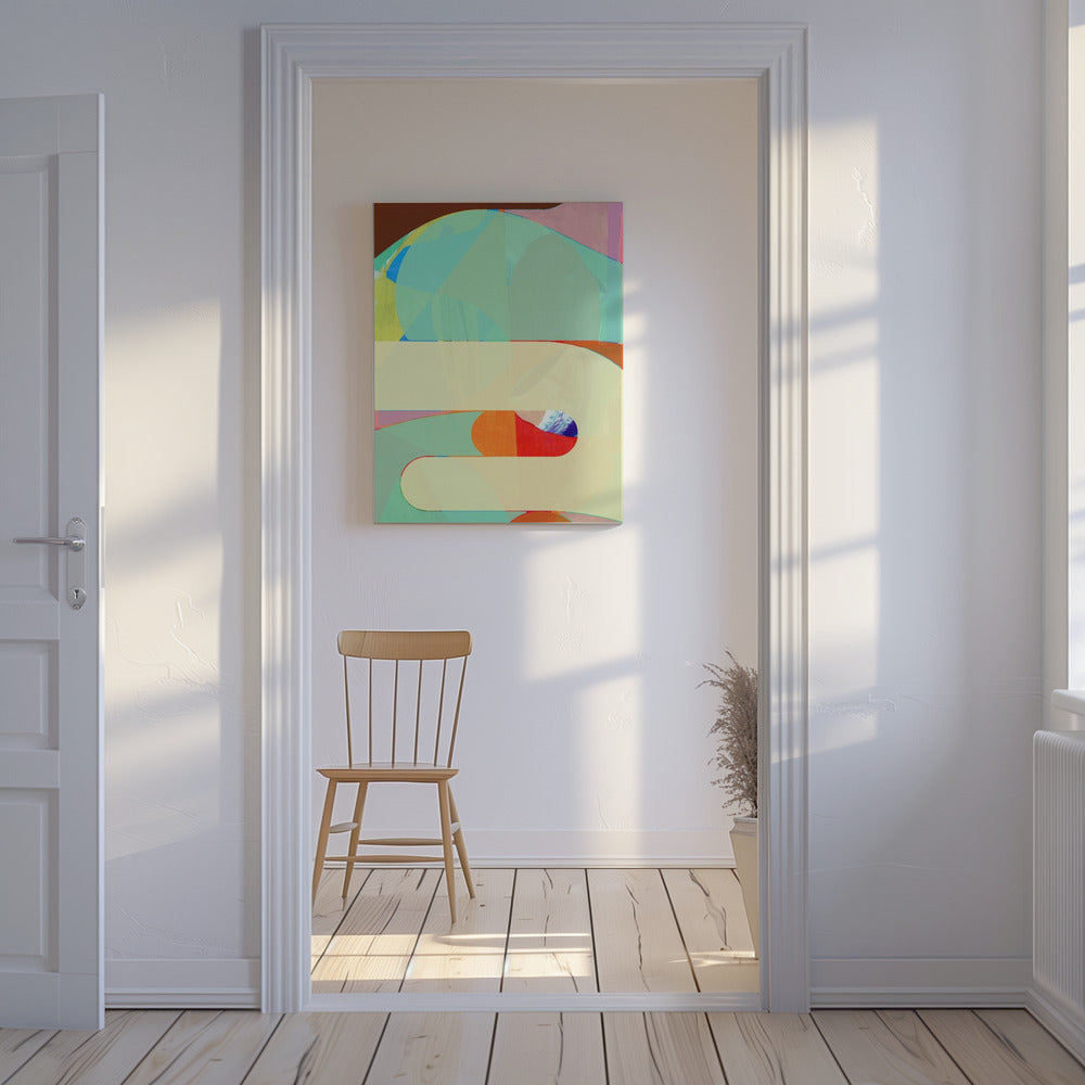 Bunte geometrische Formen | Leinwand