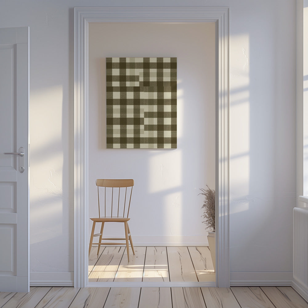 Analog Dreams: Woven Stories Pattern 1 | Canvas