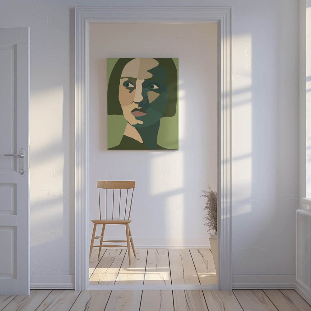 Portrait of lady | Canvas