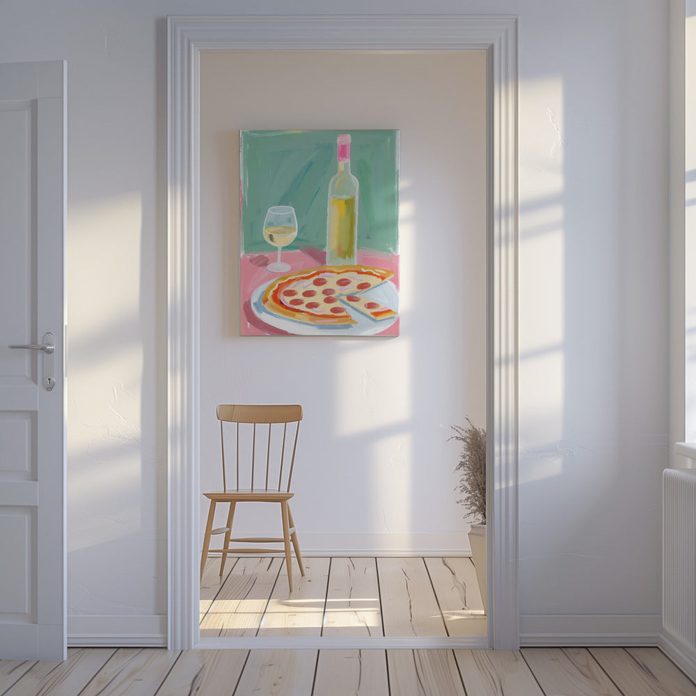 Pizza et Vino | Canvas