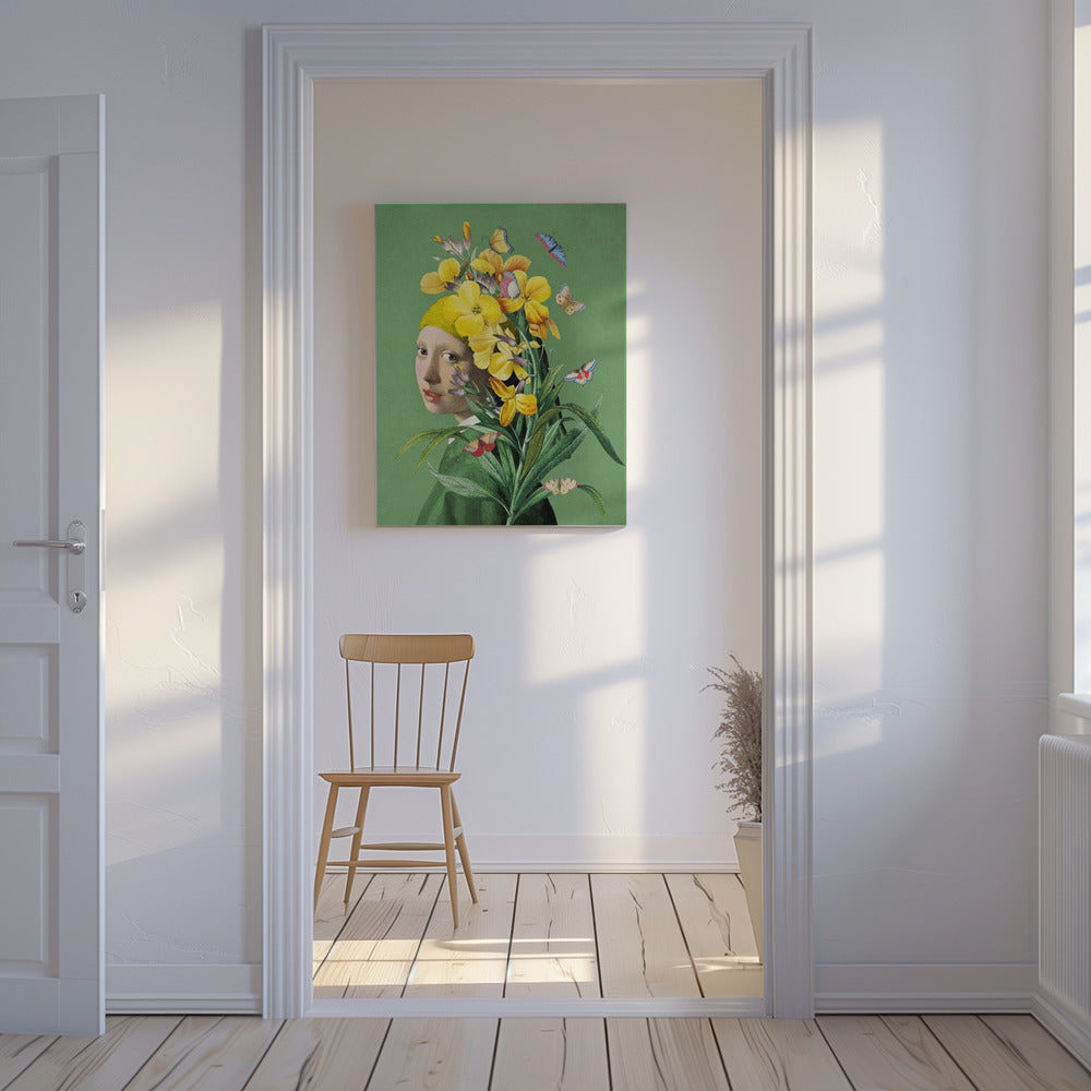Girl With a Pearl Earring - the Springtime Edition | Canvas