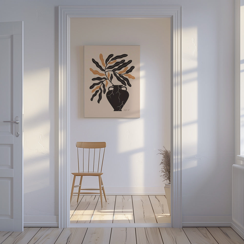 Gentle Life In A Broken Vase | Canvas