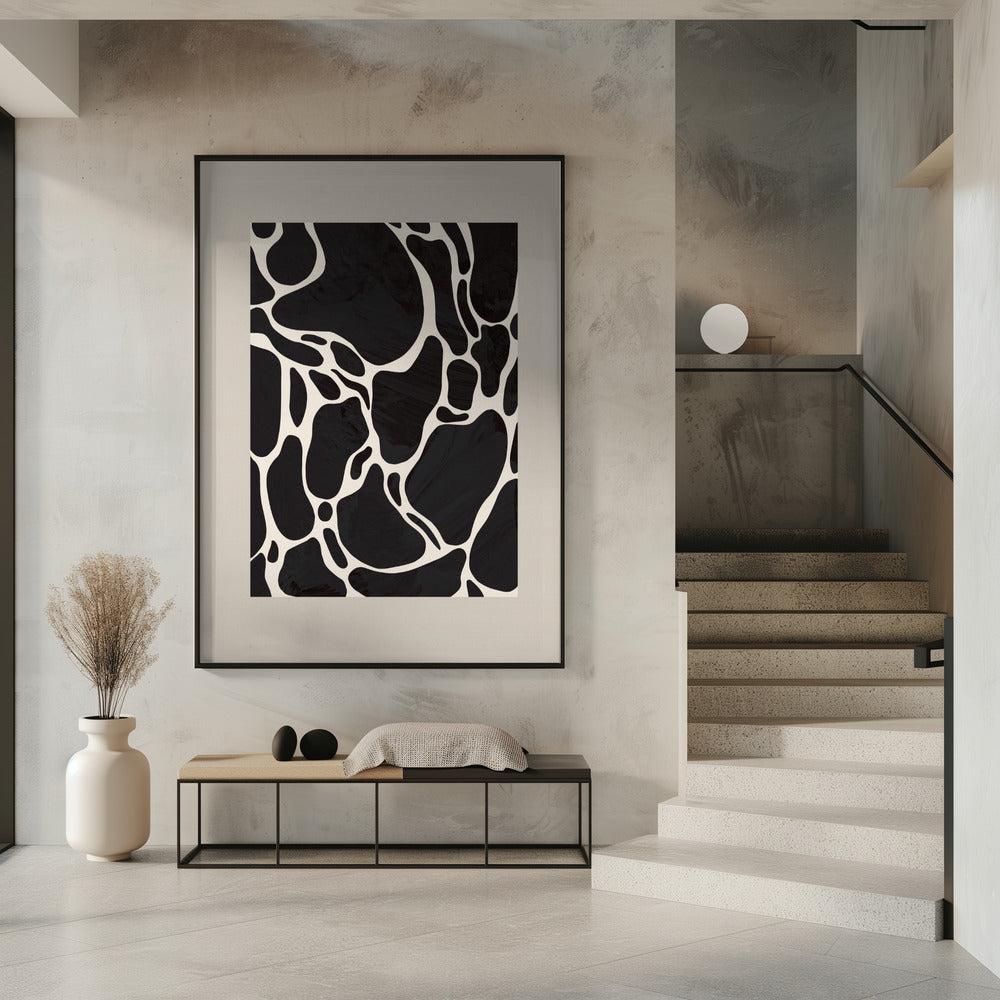 Giraffe Sand | Poster