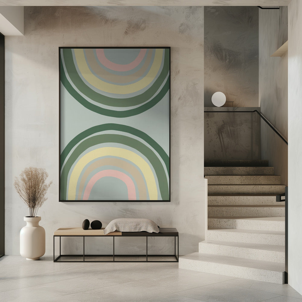 Double Rainbow Green | Poster